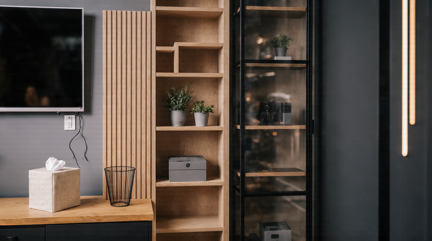 Modern furniture production and technology.
